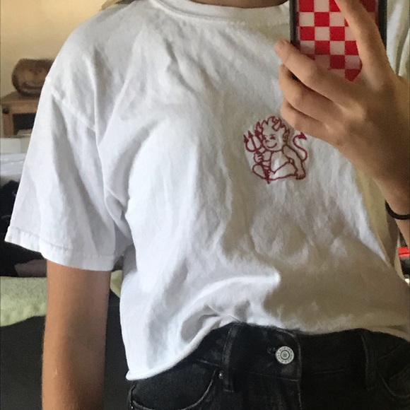 White devil shirt Clearance